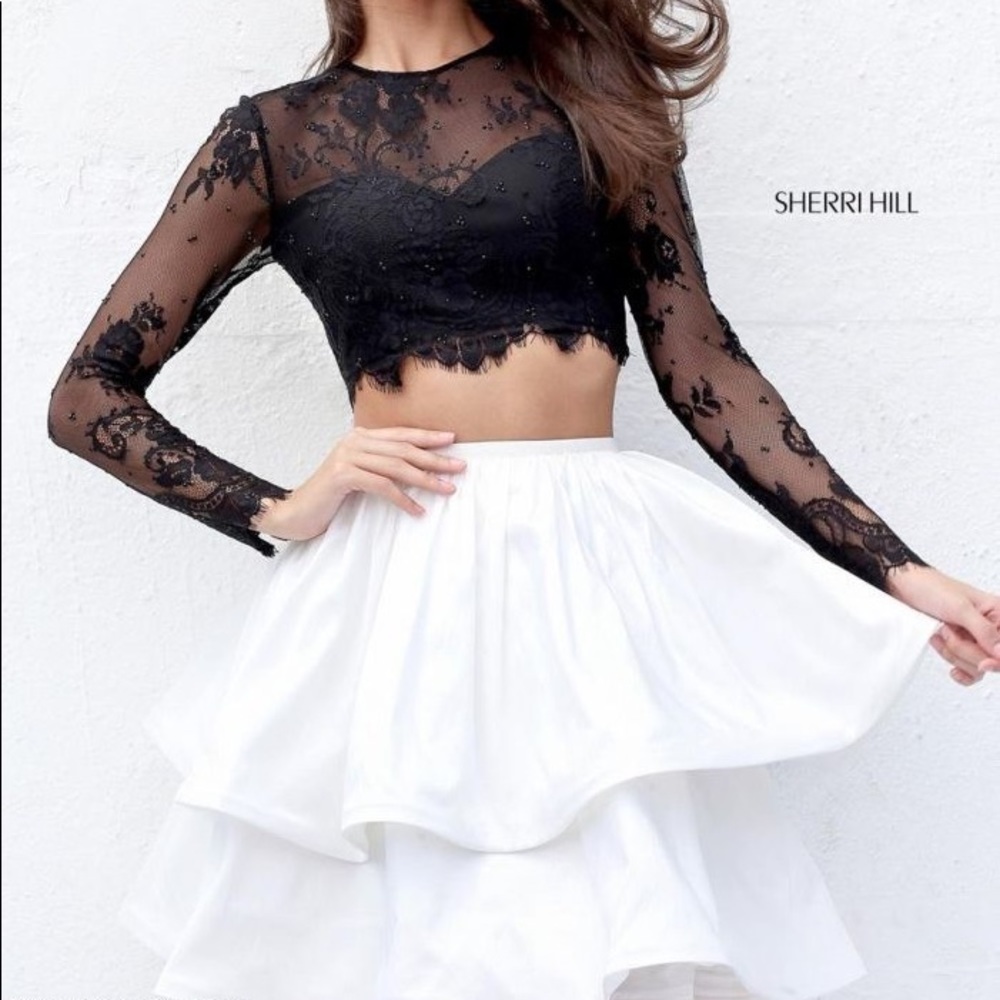 Sherri Hill Short Two Piece Dress